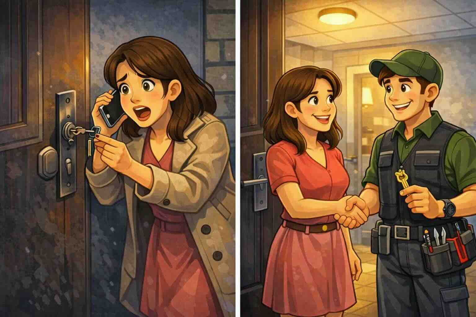 Cerrajero 24 horas en Barcelona: apertura de puertas y asistencia urgente