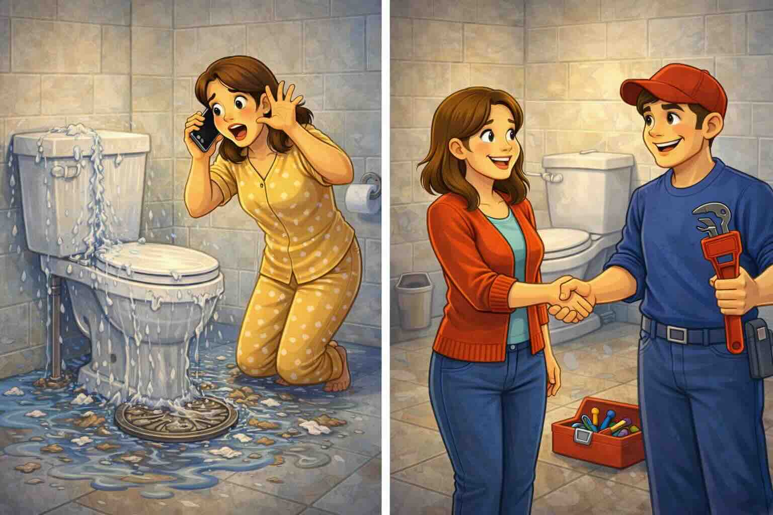 Fontanero urgente en Madrid: reparación de cisternas y fugas en baño 24 horas