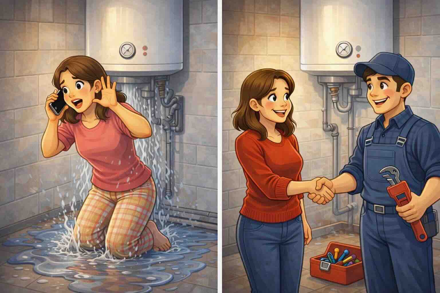 Fontanero urgente en Valencia: reparación de termos y calentadores 24 horas